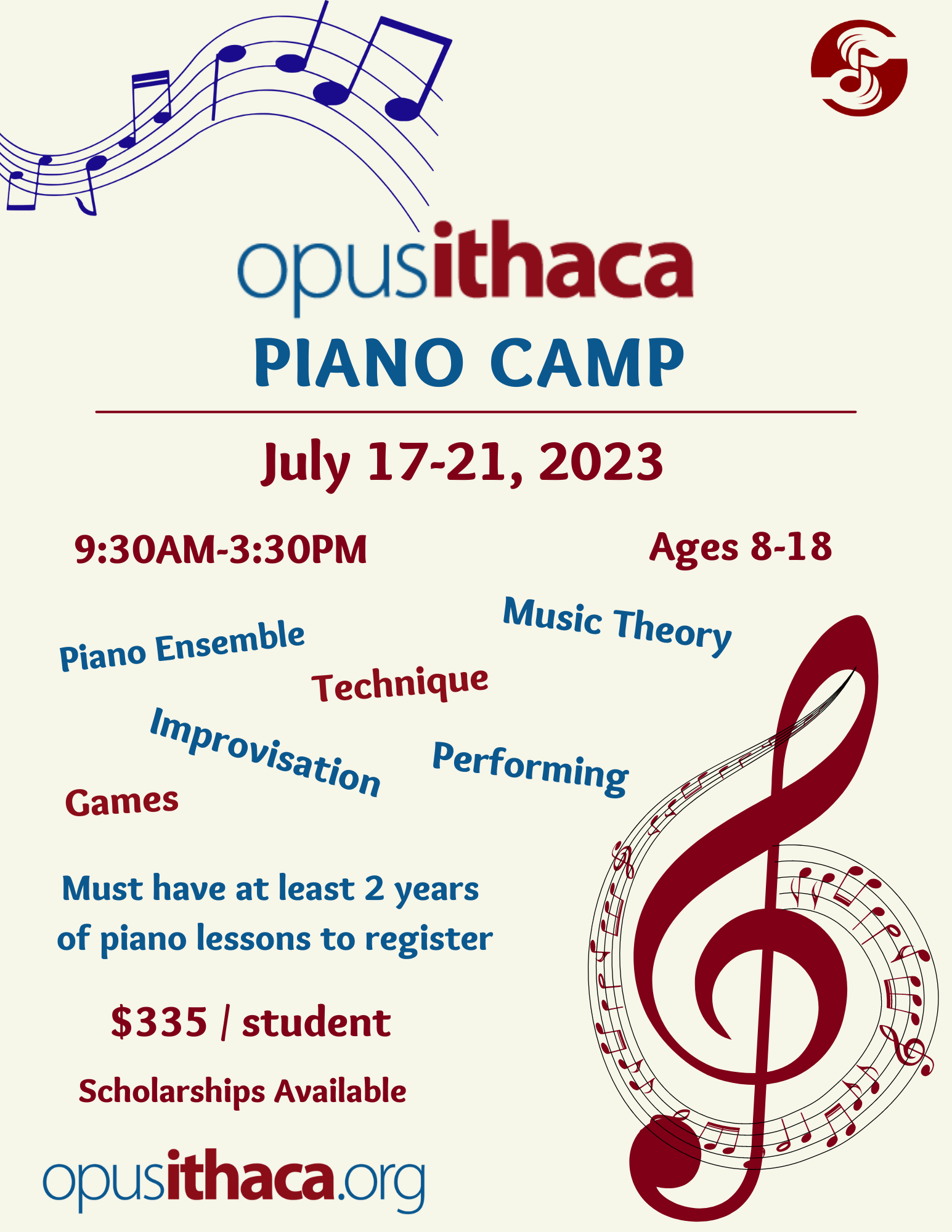 Piano Camp Opus Ithaca School Of Music